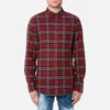 Dsquared2 Men's Wired Collar Check Shirt - Red/Blue - Image 1