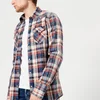Dsquared2 Men's Checked Western Shirt - Blue/Red - Image 1