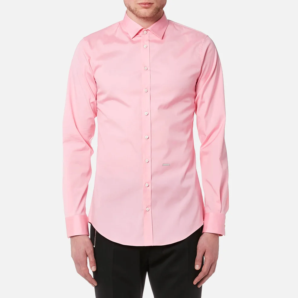Dsquared2 Men's Carpenter No Pince Core Shirt - Pink Image 1