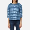 Herno Women's Cape Woven Jacket with 3/4 Sleeves - Blue - Image 1