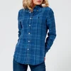 Polo Ralph Lauren Women's Plaid Shirt - Indigo/Navy - Image 1