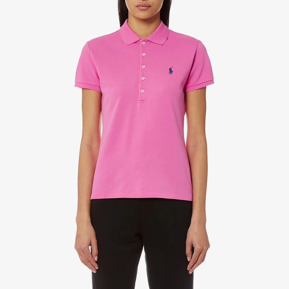 Polo Ralph Lauren Women's Julie T-Shirt - Pink Peonie Image 1