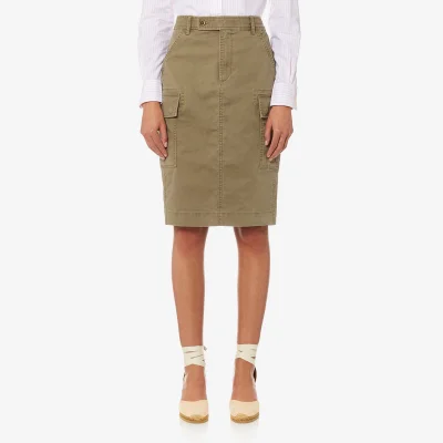 Polo Ralph Lauren Women's Cargo Pencil Skirt - Khaki