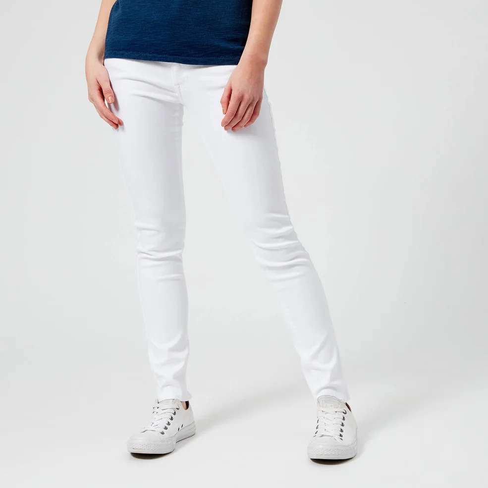 Polo Ralph Lauren Women's Leah Skinny Jeans - White Image 1