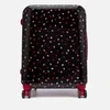 Lulu Guinness Women's Medium Confetti Lip Print Hardside Suitcase - Multi - Image 1