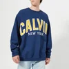Calvin Klein Men's Hikos 3 Relaxed Knitted Sweatshirt - Blue Depths - Image 1