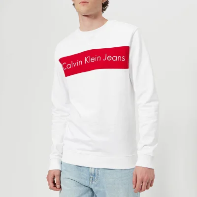 Calvin Klein Men's Hayo 1 Sweatshirt - Bright White