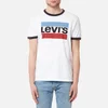 Levi's Men's Ringer Sportswear T-Shirt - Logo Ringer White - Image 1