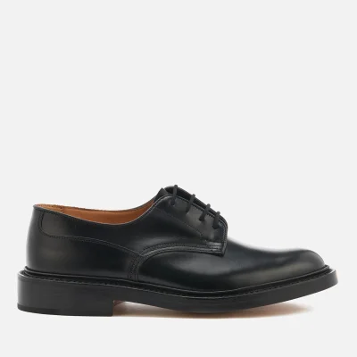 Tricker's Men's Woodstock Leather Derby Shoes - Black