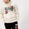 Billionaire Boys Club Men's Embroidered Floral Popover Hoody - Oat Marl - Image 1