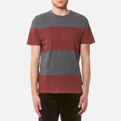 Oliver Spencer Men's Conduit T-Shirt - Grey/Pink