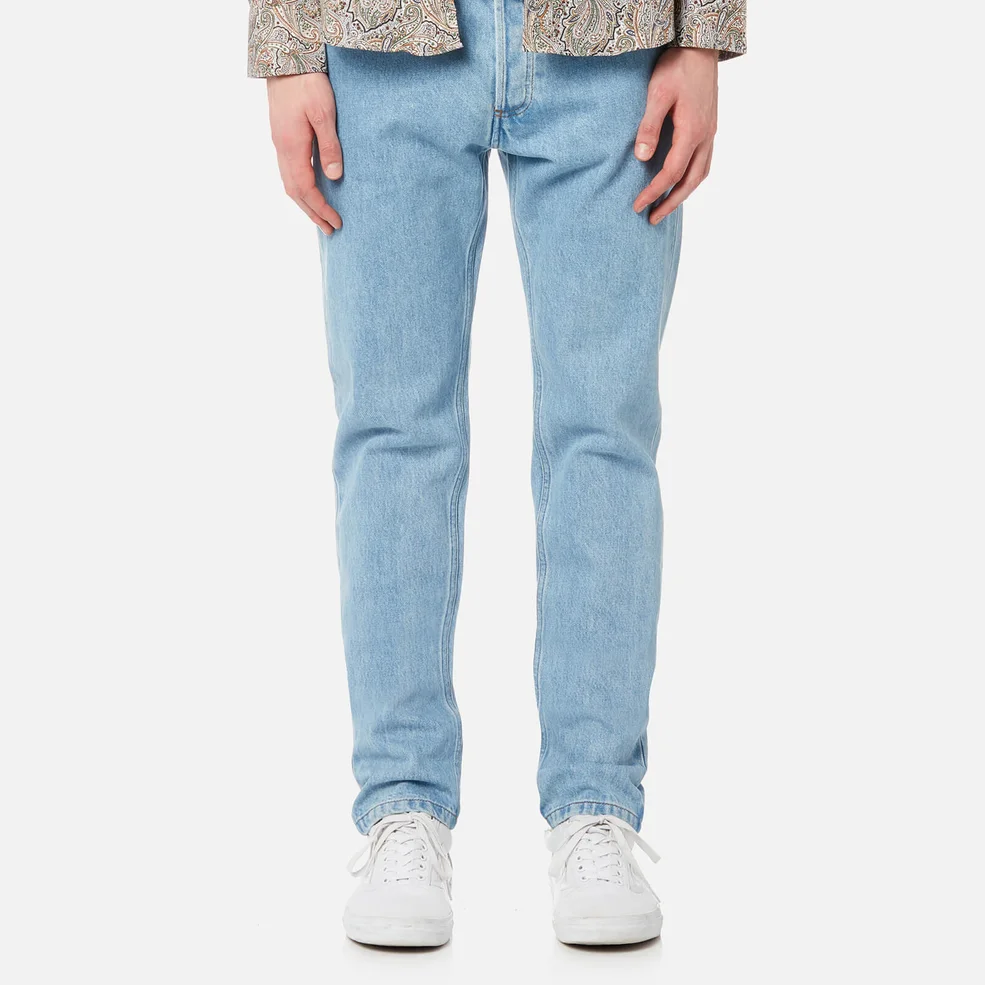A.P.C. Men's Petit New Standard Jeans - Selvedge Indigo Delave Image 1