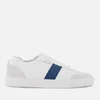 Axel Arigato Men's Dunk Leather Trainers - White/Navy - Image 1