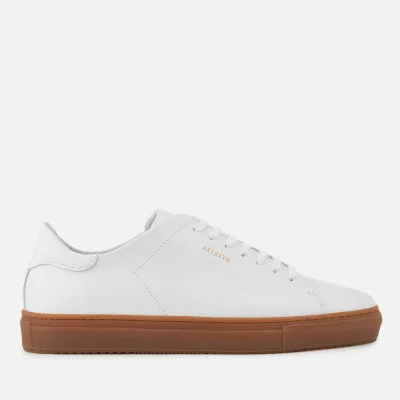 Axel Arigato Men's Clean 90 Leather Trainers - White/Gum Sole