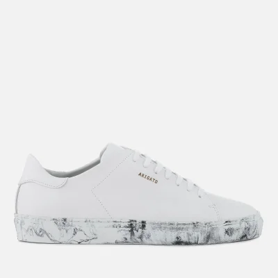 Axel Arigato Men's Clean 90 Leather Trainers - White/Marble Sole