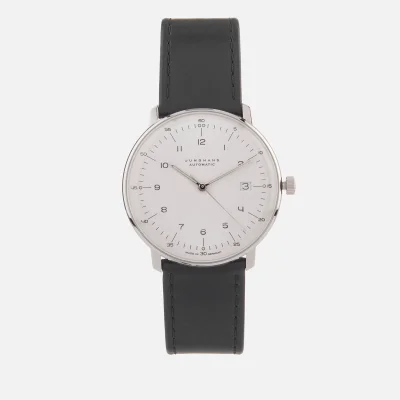 Junghans Men's Max Bill Automatic Watch - White/Black
