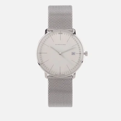 Junghans Men's Max Bill Quartz Watch - White/Silver