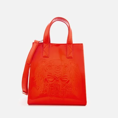 KENZO Women's Icon Mini Tote Bag - Medium Red