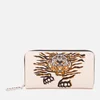 KENZO Women's Icon Continental Wallet - Faded Pink - Image 1