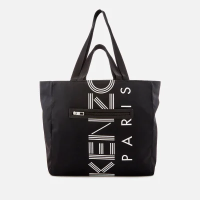 KENZO Women's Logo Nylon Tote Bag - Black