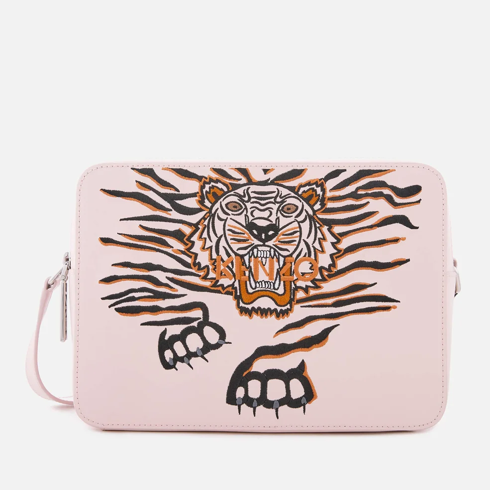 KENZO Women's Icon Large Camera Bag - Faded Pink Image 1