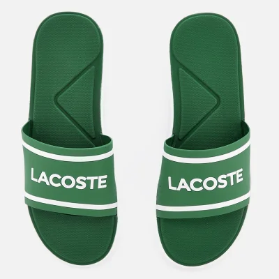 Lacoste Men's L.30 118 2 Slide Sandals - Green/White