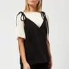 KENZO Women's Soft Crepe T-Shirt Cami Top - Black - Image 1