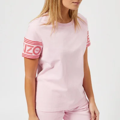 KENZO Women's Cotton Skate Jersey T-Shirt - Flamingo Pink