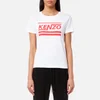 KENZO Women's Light Cotton Single Jersey Logo T-Shirt - White - Image 1