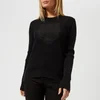 KENZO Women's Embossed Tiger Textured Knitted Jumper - Black - Image 1