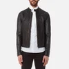 Versace Collection Men's Perforated Leather Jacket - Nero - Image 1