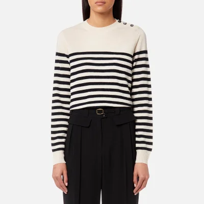 A.P.C. Women's Petra Jumper - Blue and White