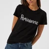 Maison Kitsuné Women's Parisienne T-Shirt - Black - Image 1