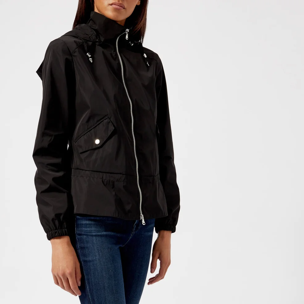 Emporio Armani Women's Blouson Hooded Jacket - Black Image 1