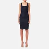 Emporio Armani Women's Fitted Classic Dress - Blue - Image 1