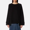 MM6 Maison Margiela Women's Pleated Sweatshirt - Black - Image 1