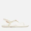 Emporio Armani Women's Coqui Soft Jelly Sandals - Off White - Image 1