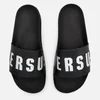 Versus Versace Men's High Sole Slide Sandals - Black/White - Image 1