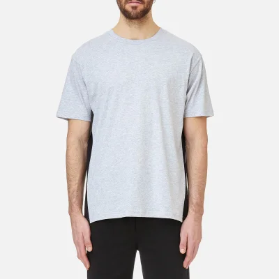 Versus Versace Men's Collar Logo T-Shirt - Grey/Black