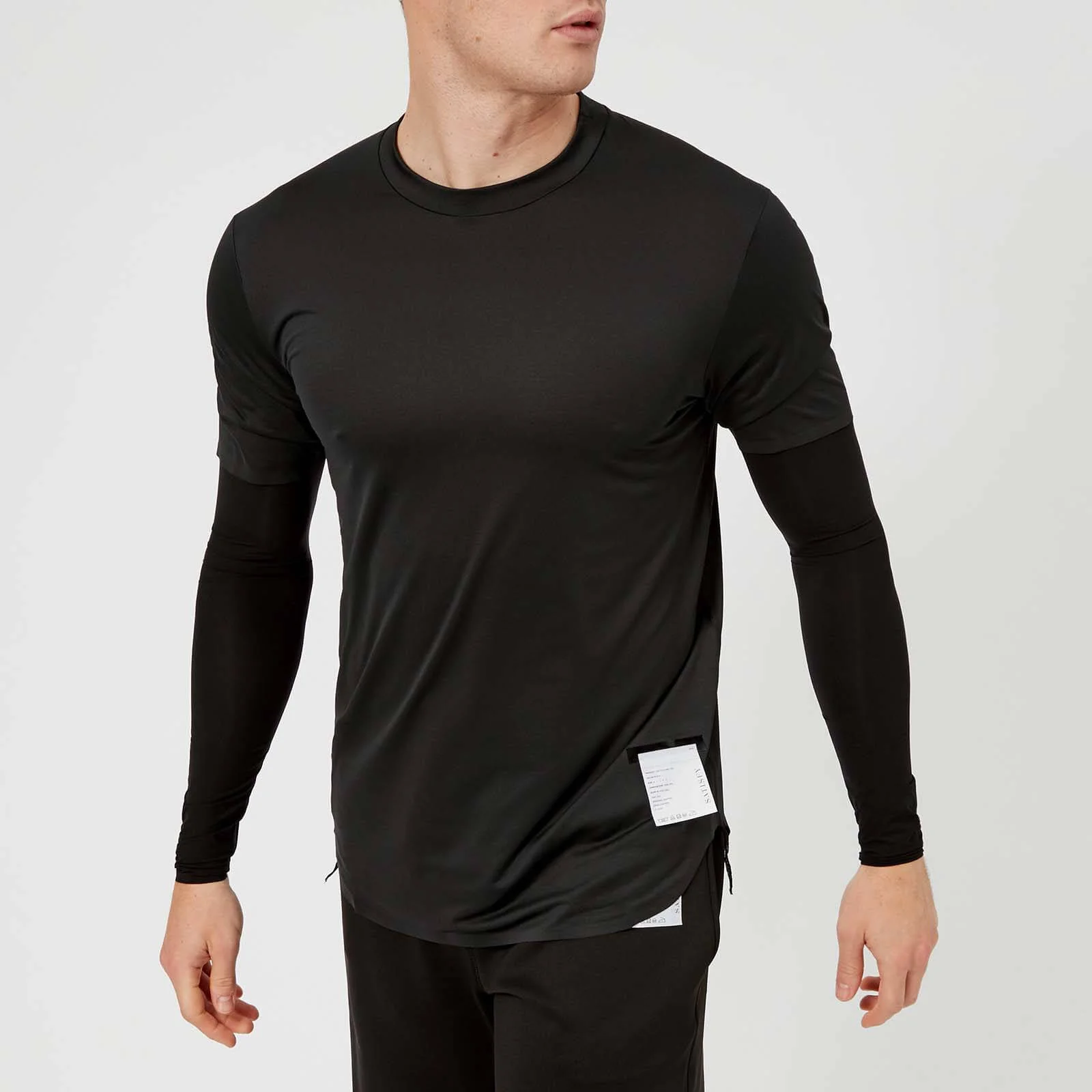Satisfy Men's Justice Long Short Sleeve T-Shirt - Black Image 1