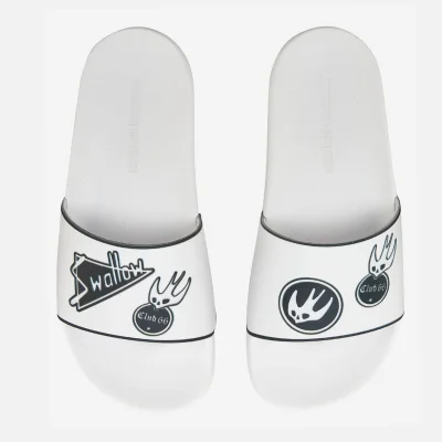 McQ Alexander McQueen Women's Swallow Slide Sandals - Bianco