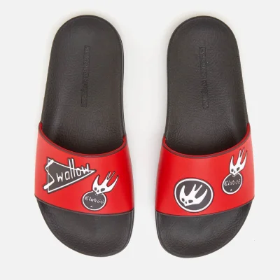 McQ Alexander McQueen Women's Swallow Slide Sandals - Rosso