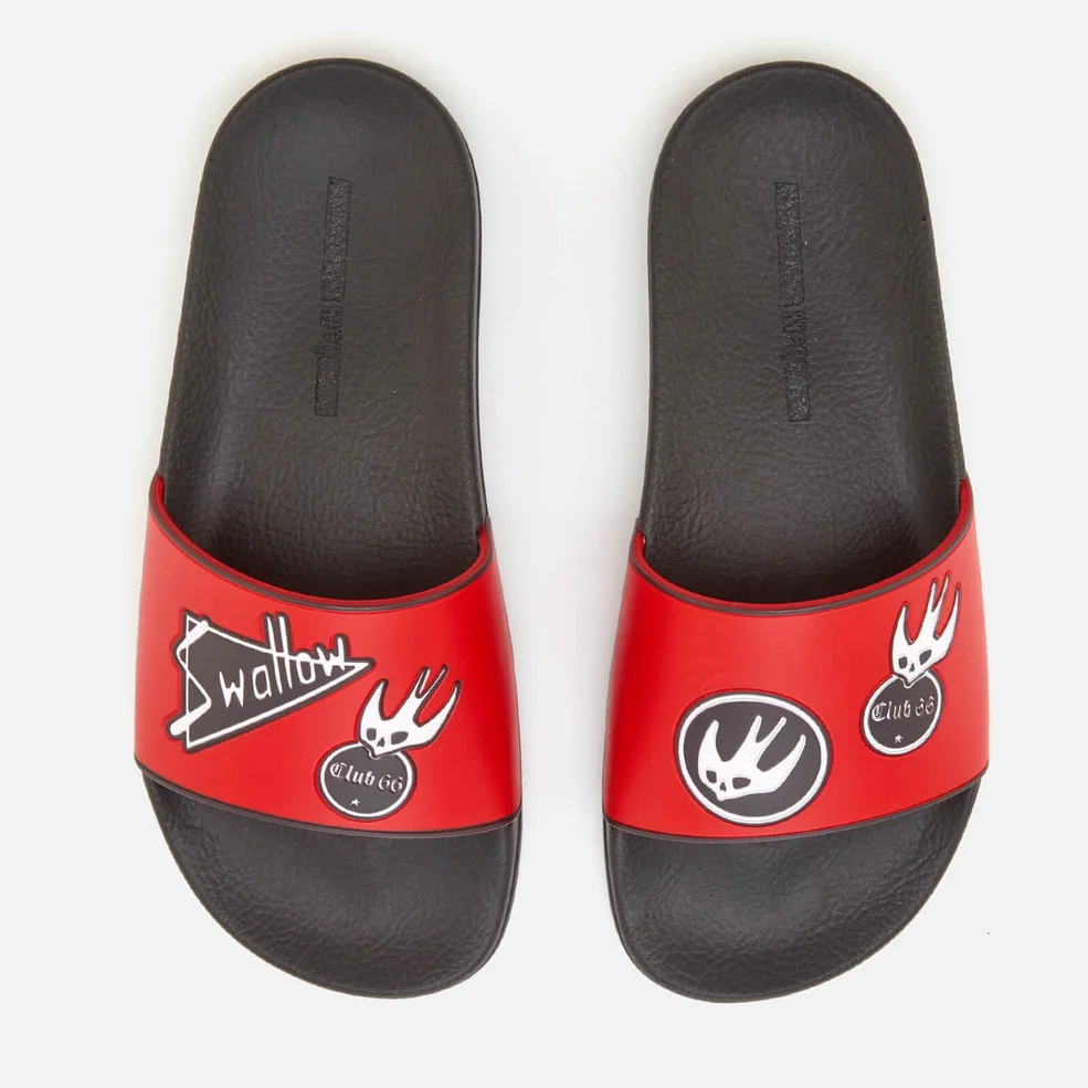 McQ Alexander McQueen Women's Swallow Slide Sandals - Rosso Image 1