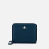 Vivienne Westwood Men's Milano Small Zip Wallet - Blue - Image 1