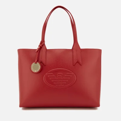 Emporio Armani Women's Shopping Bag - Red