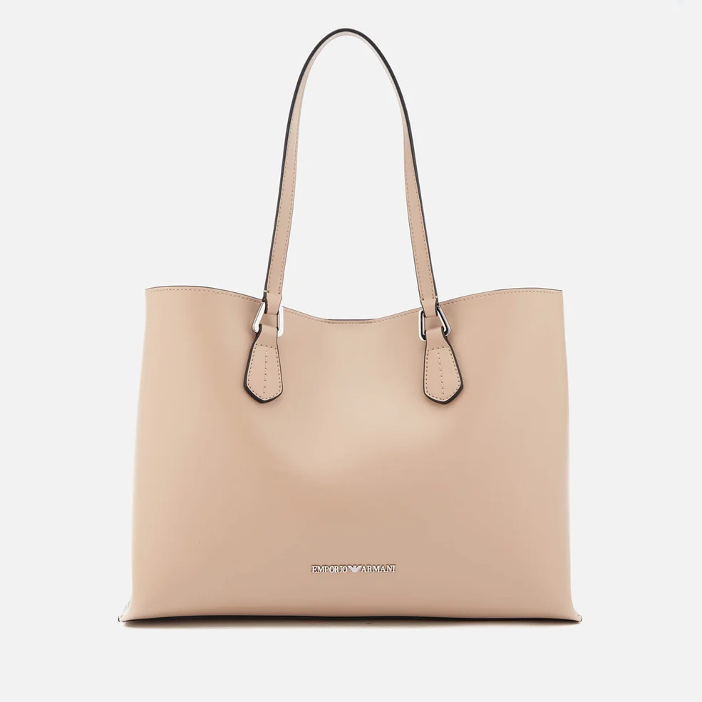 Emporio Armani Women's Shopping Bag - Beige Image 1