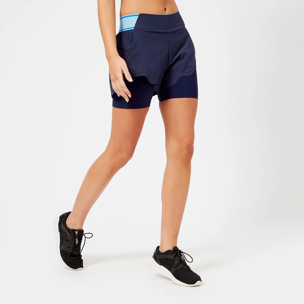 LNDR Women's Turf Shorts - Navy Image 1