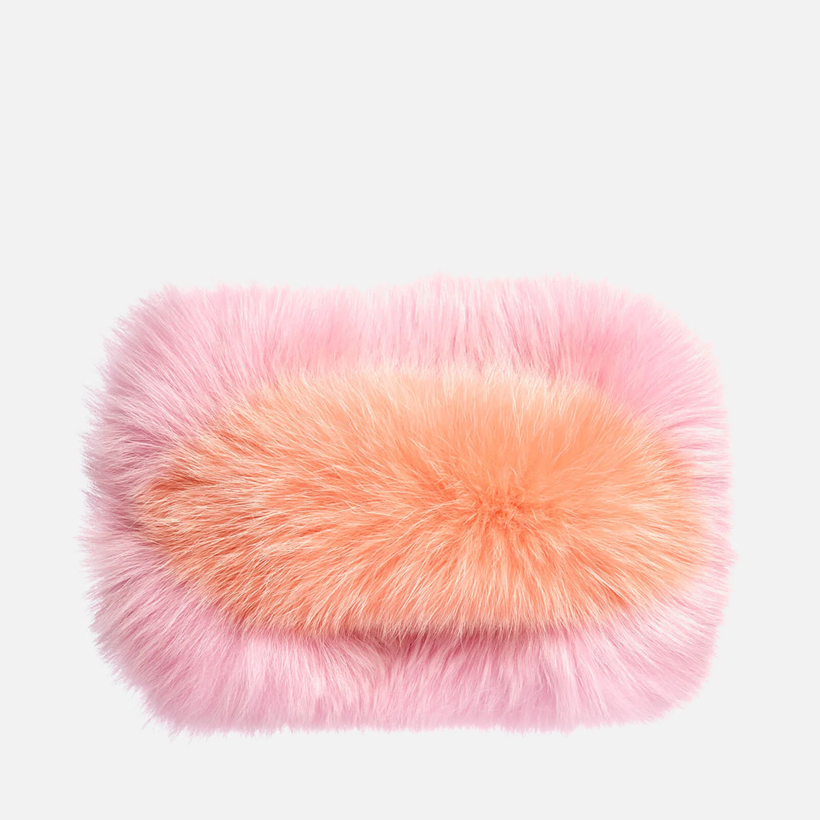 Charlotte Simone Women's Candy Clutch Bag - Pastel Pink/Apricot Image 1
