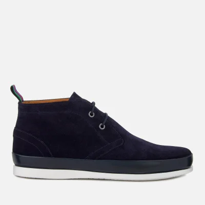 PS by Paul Smith Men's Cleon Suede Lace Up Boots - Dark Navy