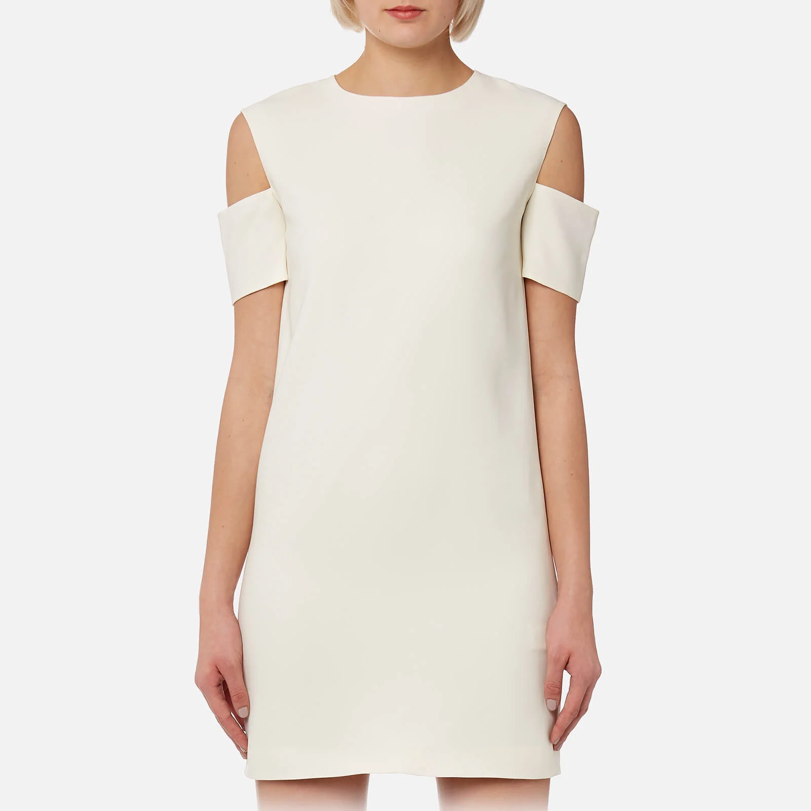 Helmut Lang Women's Arm Cuff Dress - Ivory Image 1